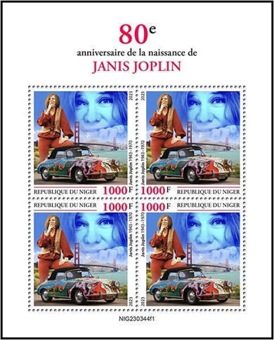 80th Anniversary of the Birth of Janis Joplin