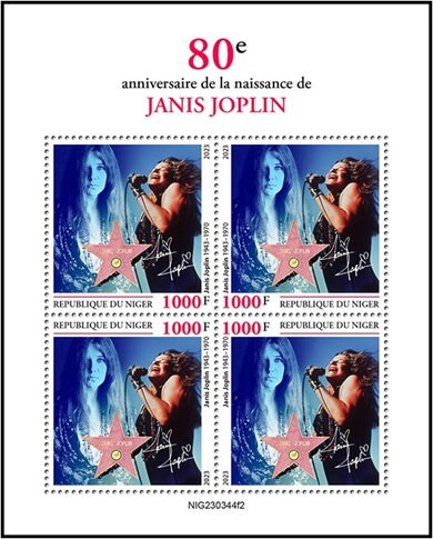 80th Anniversary of the Birth of Janis Joplin