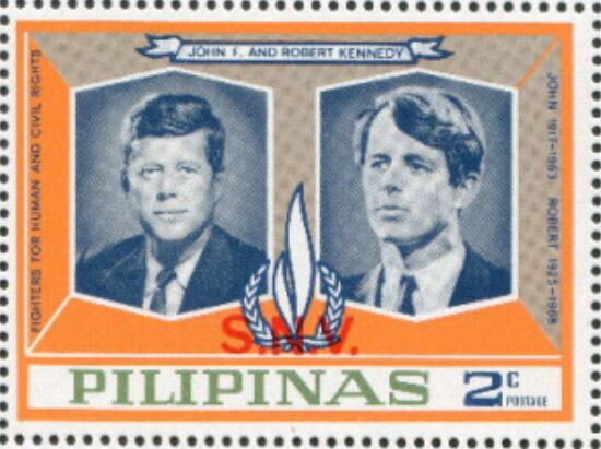John F. & Robert F. Kennedy; specimen