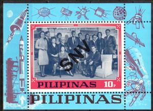 Souvenir Sheet, Kennedy Family, Philippines,  , Families, Famous People, Heads of State