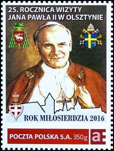 25th anniversary of the visit of John Paul II in Olsztyn Yea
