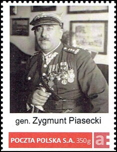 Stamp, Gen. Zygmunt Piasecki, Poland,  , Military Officers