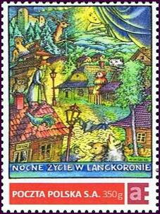 Nightlife in Lanckorona