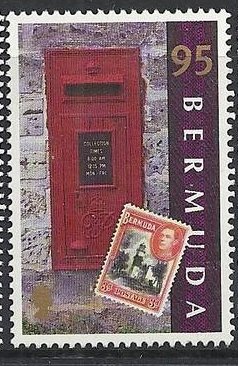 Stamp, George VI era, #121, Bermuda,  , Stamps