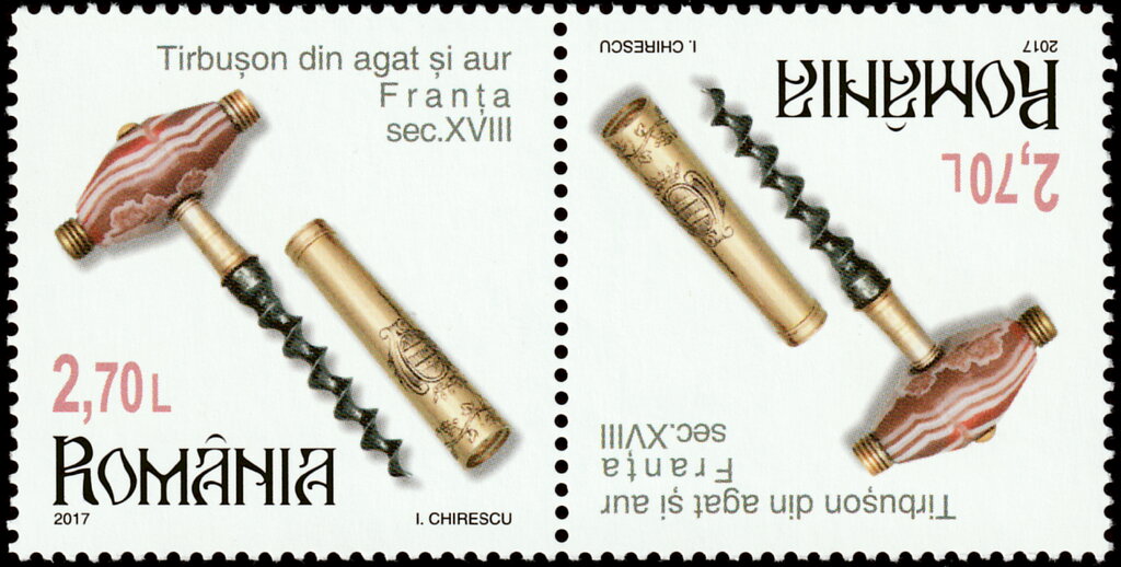 Corkscrew with Gold and Agate Handle (France, 18th Century)