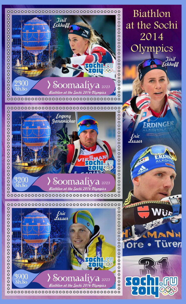 Olympic Games in Sochi in 2014 Biathlon