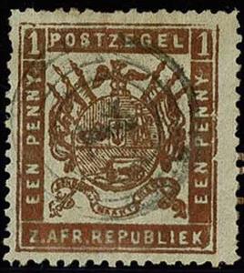 Stamp, Coat of Arms in Square, Transvaal,  , Coats of Arms, Flags