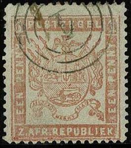 Stamp, Coat of Arms in Square, Transvaal,  , Coats of Arms, Flags