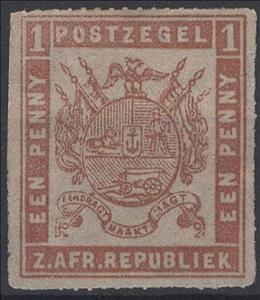 Stamp, Coat of Arms in Square, Transvaal,  , Coats of Arms, Flags