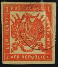Stamp, Coat of Arms in Square, Transvaal,  , Coats of Arms, Flags