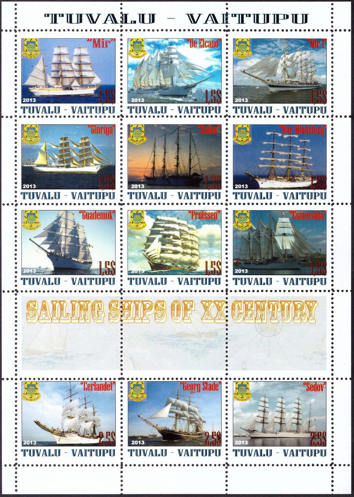 Mir,De Elcano,Mir I,Gloriya,Sedov,etc