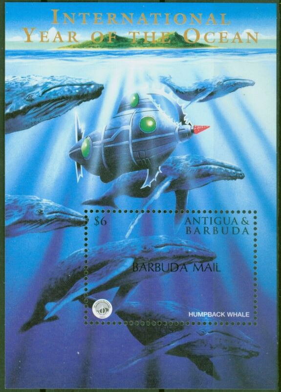 International Year of the Ocean (1) - Overprinted