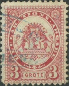 Stamp, Declarations, Bremen,  , Coats of Arms, Лев