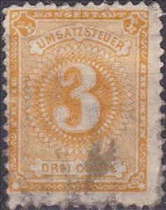 Stamp, Value Added Tax, Bremen,  , Numbers