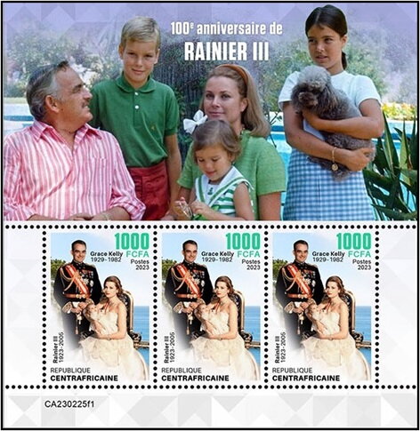 Rainier III (1923–2005) / Grace Kelly (1929–1982)