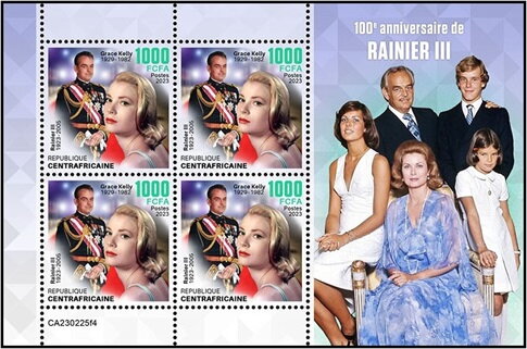 Rainier III (1923–2005) / Grace Kelly (1929–1982)