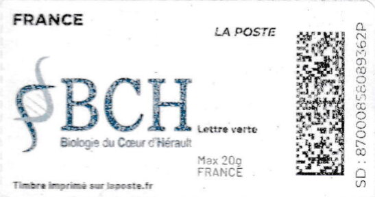 BCH Biologie de Coeur d'Herault in blue