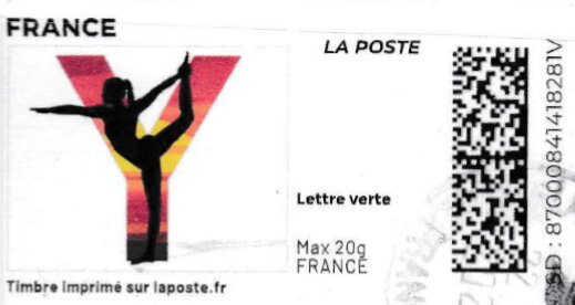 Letter Y Gymnastics. redesign without laposte logo