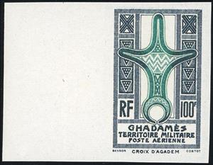 Stamp, Agades cross, Ghadames,  , Crosses