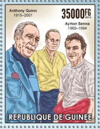 Senna with Anthony Quinn