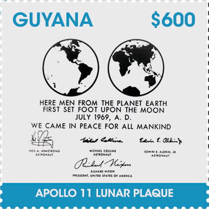 Apollo 11 Lunar Plaque
