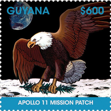 Apollo 11 Mission Patch Showing Eagle