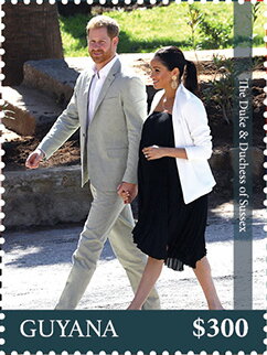 Duke and Duchess of Sussex Walking Together