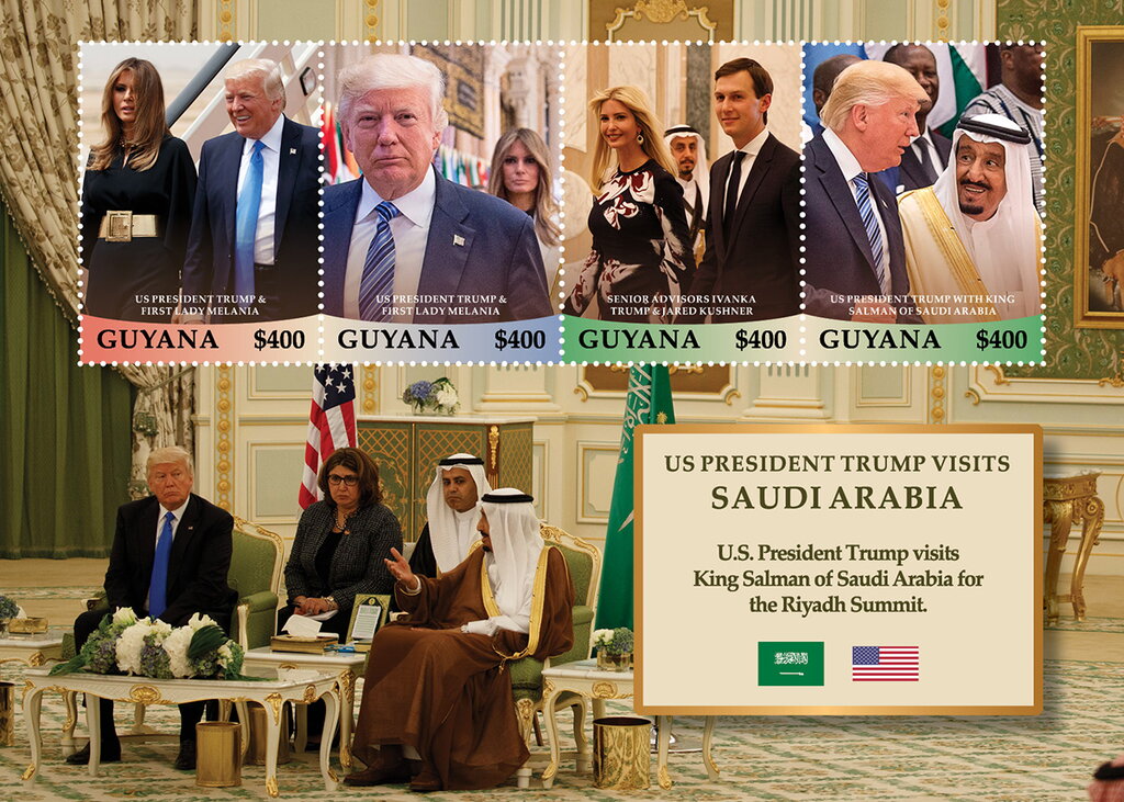 Visit of Donald Trump in Saudi Arabia