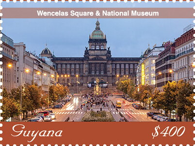 Wenceslas Square and National Museum