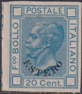 Italy Stamps Overprint "ESTERO"