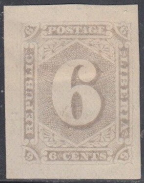 Stamp, Big digit, Liberia,  , Numbers