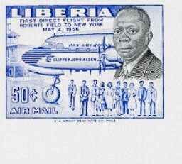 DC-6 and President William Tubman (1895-1971)