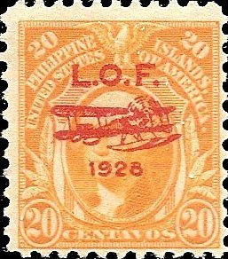 Stamp, Arrival of British pilots in Manila, Philippines,  , Aviation, Aircrafts