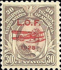 Stamp, Arrival of British pilots in Manila, Philippines,  , Aviation, Aircrafts