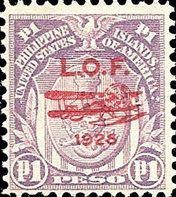Stamp, Arrival of British pilots in Manila, Philippines,  , Aviation, Aircrafts
