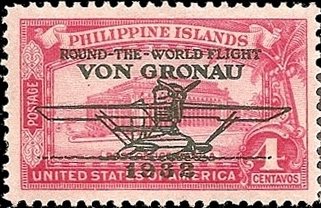 Country views with overprint