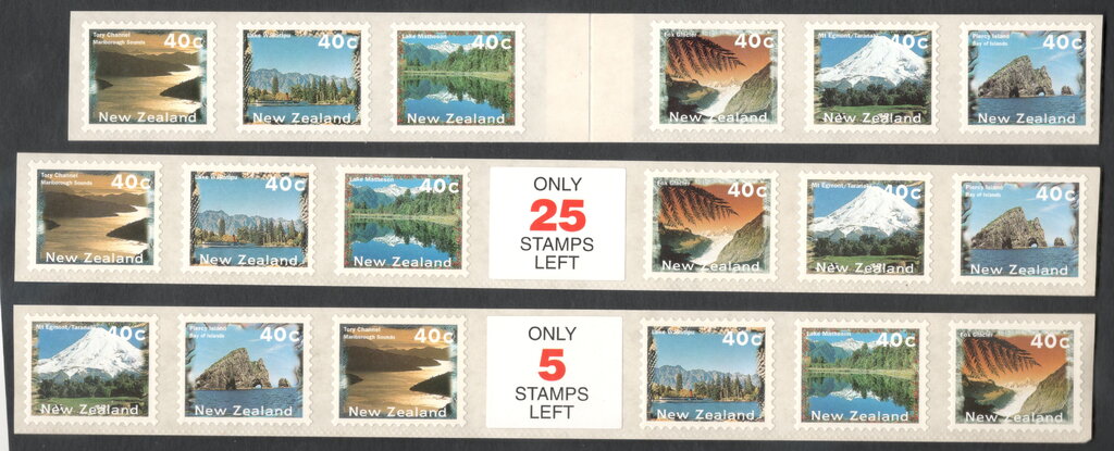 Scenic Definitives - 4th Coil Issue - Label Set