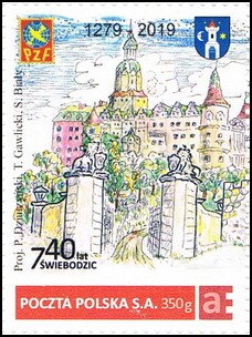 1279 - 2019 740 Years Of Świebodzice