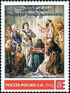 225TH ANNIVERSARY # / Kościuszko INSURECTION - top, # ICONOG
