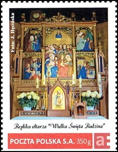 Replica of the "Great Holy Family" altar