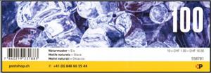 Booklet, Balls of Ice in a Stream, Switzerland,  , Ice, Photography