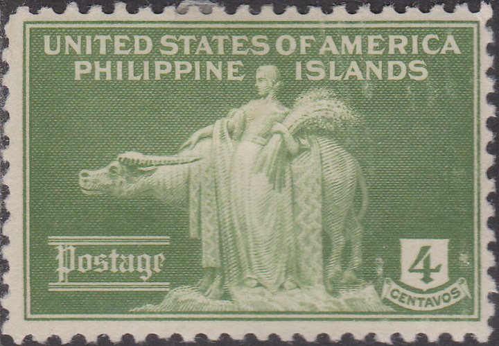Woman and Carabao