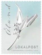 Stamp, Brooch by Annika Åkerfelt, Åland Islands,  , Jewelery, Silver Objects