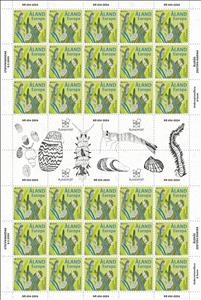Full Pane, Europa (C.E.P.T.) 2024 - Eelgrass (Zostera marina), Åland Islands,  , Animals (Fauna), C.E.P.T. / Europe