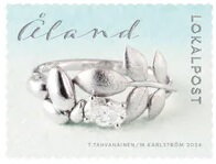 Stamp, The Eva ring by Maria Karlström, Åland Islands,  , Jewelery, Silver Objects