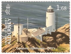 Casquets Lighthouse, 1970's