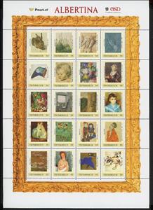 Mini Sheet, Albertina, Austria,  , Art, Artists, Painters, Paintings
