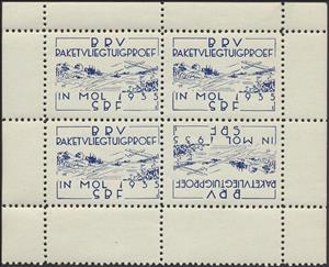 Souvenir Sheet, Launching of the Rocket Plane in Mol - Souvenir Sheet, Belgium,  , Postal Traffic, Rockets, Townscapes / City Views