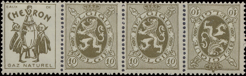 PUB Chevron + Heraldic Lion 10ct