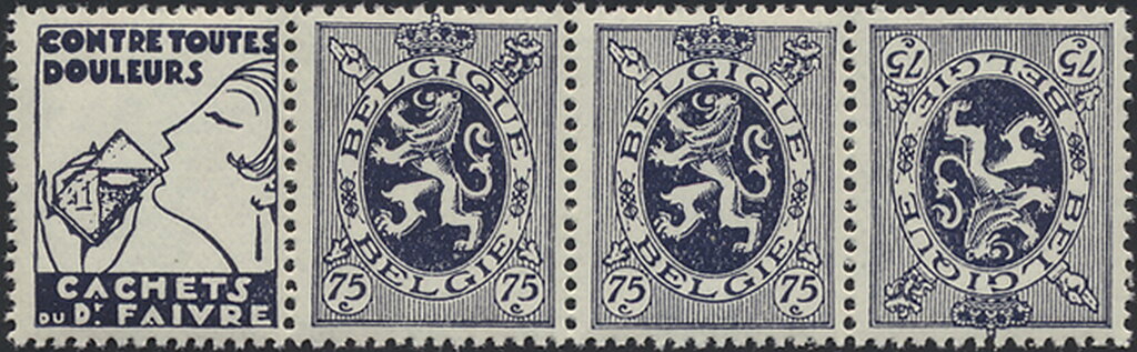 PUB Faivre + Heraldic Lion 75ct Dark Violet